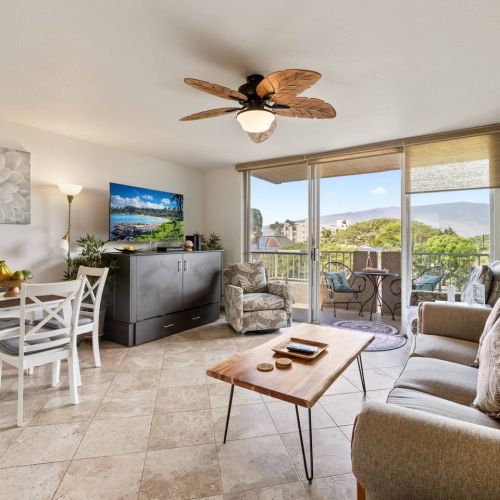 Open living space with lots of natural light