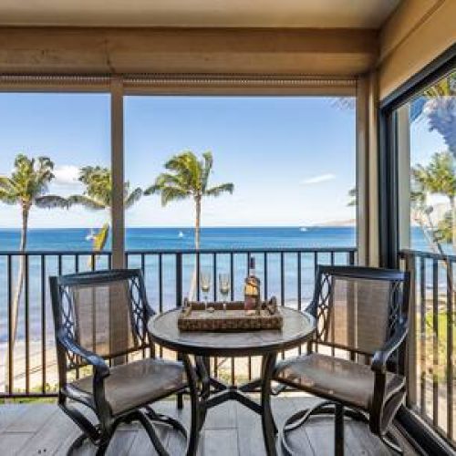 Beautiful private corner lanai views