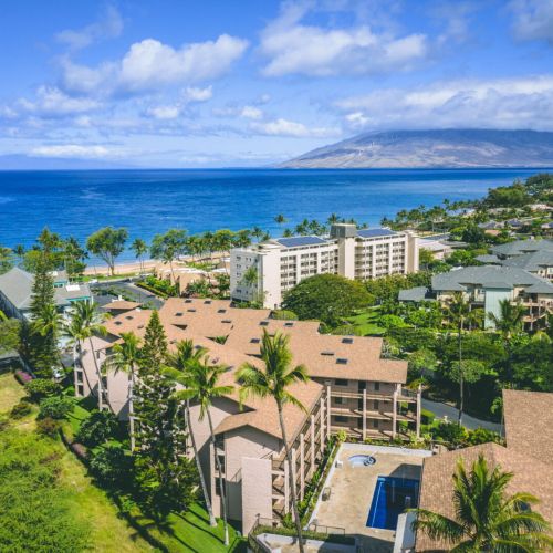 Kamaole Beach II is right across the street