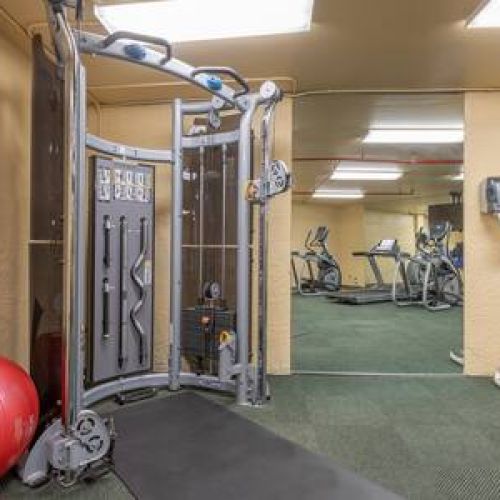 On site fitness center